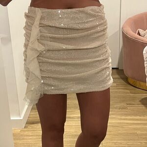 NWT Free People Sequin Skirt